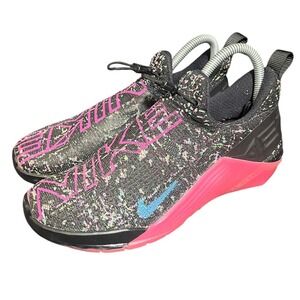 Nike Women's React Metcon AMP Black Fire Pink Sneakers Shoes Womens 7 CT0155-063